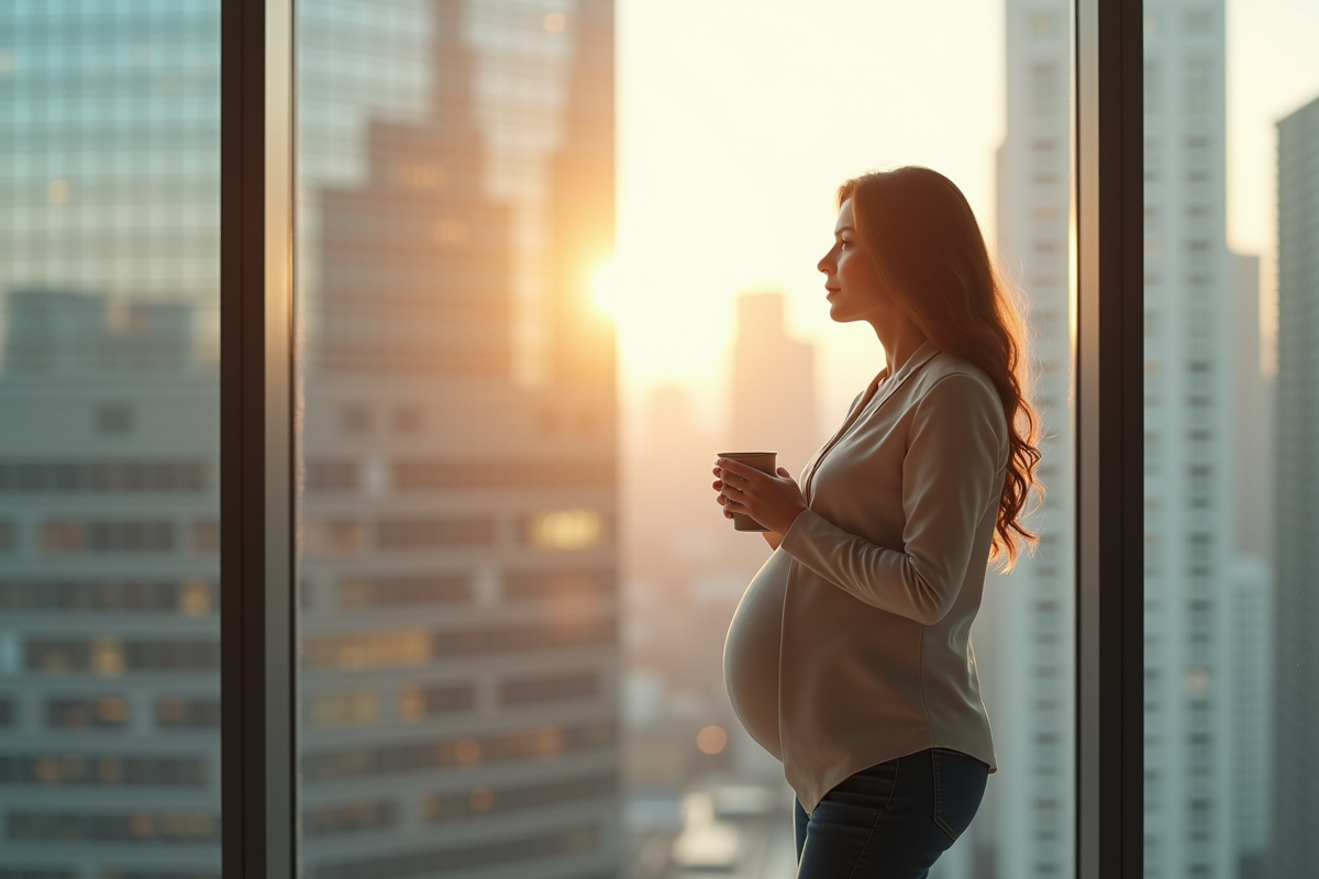 femme enceinte