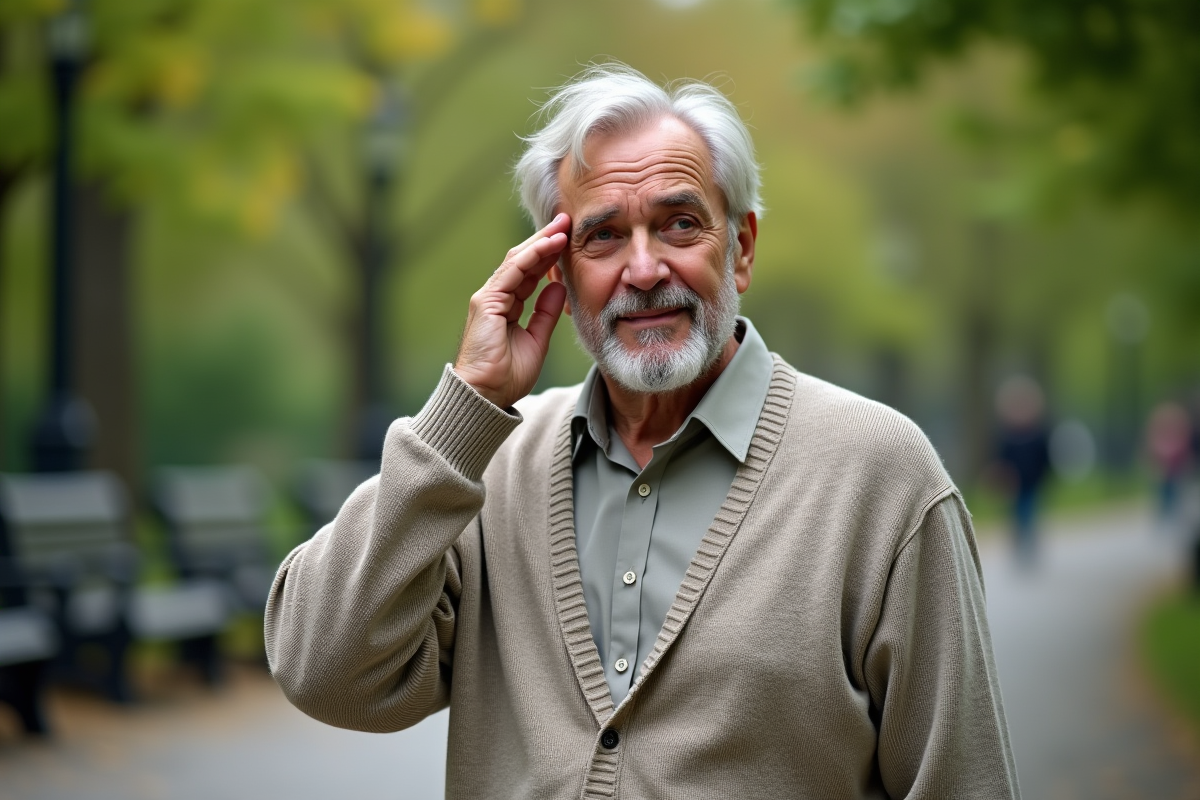 Homme de 50 ans lors d